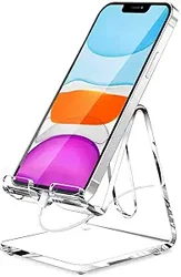 Crpich Acrylic Cell Phone Stand: User Reviews Highlight Durability and Style