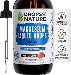 Liquid Magnesium Supplement: Easy to Use with Delicious Taste