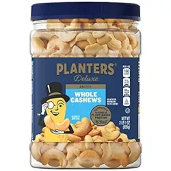 Planters Deluxe Salted Whole Cashews: A Popular, Healthy Snack Choice