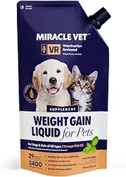 Mixed Reviews for Miracle Vet High Calorie Weight Gainer for Pets