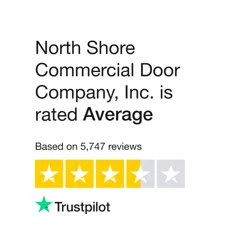 Mixed Feedback for North Shore Commercial Door Company