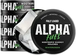 Mixed Reviews: Fully Loaded Alpha Fuel Nootropic Pouches (Wintergreen Fuel)