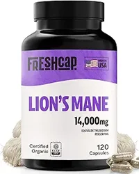 Mixed Reviews for FreshCap Lion's Mane Supplement Capsules