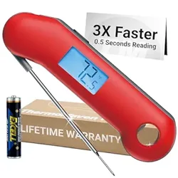 Fast and Accurate Digital Meat Thermometer: Reliable Readings and Convenient Features