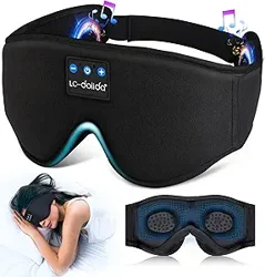 LC-dolida Sleep Headphones 3D Mask: Comfortable with Good Audio Quality