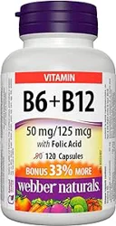 Effective Energy Boost with Webber Naturals Vitamine B6 + B12