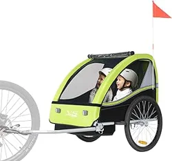 Tiggo VS 50201 Children's Bicycle Trailer: Budget-Friendly Option with Room for Improvement