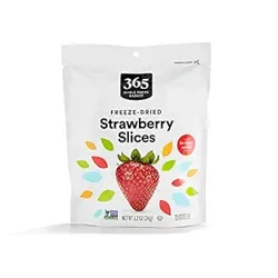 365 by Whole Foods Market Freeze Dried Strawberry Slices - Customer Reviews Summary