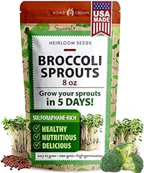 Home Grow Heirloom Broccoli Seeds - Easy to Grow and Delicious