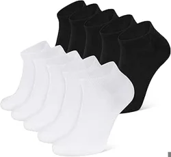 Closemate 10 Pairs Ankle Trainer Sport Socks: Mixed Reviews