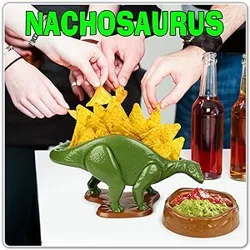 Barbuzzo Nachosaurus Chip and Dip Set: Fun, Quirky, and Functional