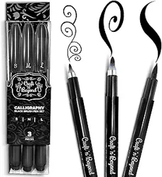 Mixed Reviews for Craft 'n' Beyond Calligraphy Brush Pens