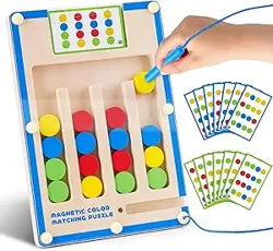 Positive Reviews for Kids Montessori Magnetic Wooden Toys