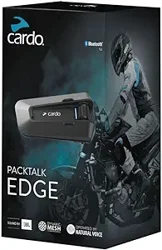 Cardo PACKTALK Edge Communication System Headset - Mixed Reviews Highlighting Sound Quality and Connectivity