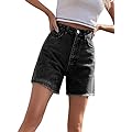 Cute and Flattering Denim Shorts with High Waist