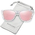 Aviator Sunglasses with Protective Case and Cleaning Cloth