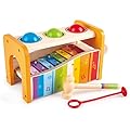 Wooden Toy Bench with Xylophone and Balls
