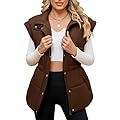 Flattering Lightweight Vest with Handy Pockets and Sturdy Zipper