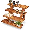 Versatile wooden display stand for parties and events