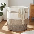 OIAHOMY 80L Laundry Baskets-Laundry Hamper,Storage Basket with Handles,Decorative Basket for Living
