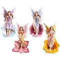 Review of Small Fairy Figurines with Stunning Details and Glittery Wings